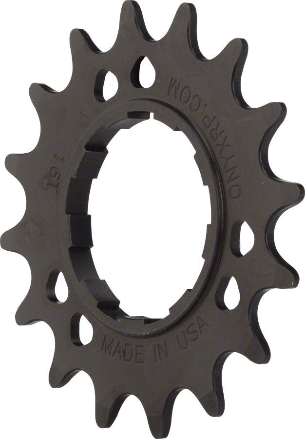 Onyx Aluminum Cog: 3/32" 14t Black-Goodwynn&#39;sGoodwynn&#39;s