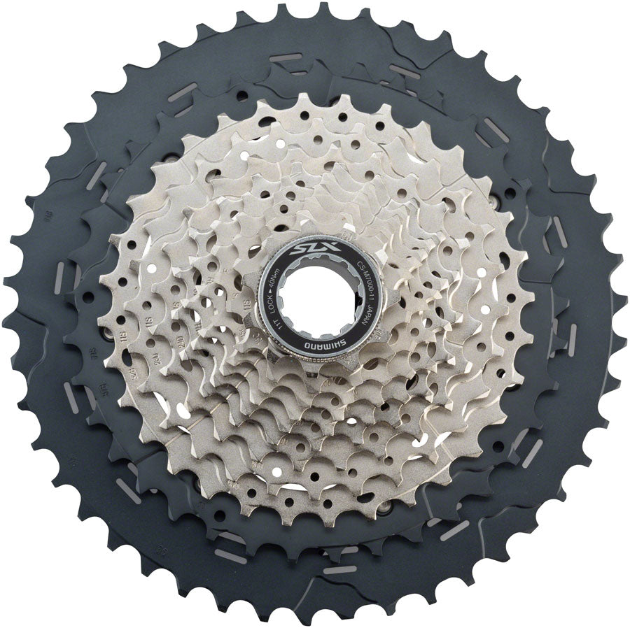 Shimano SLX CS-M7000 Cassette - 11 Speed 11-46t Silver/Black-Goodwynn&#39;sGoodwynn&#39;s