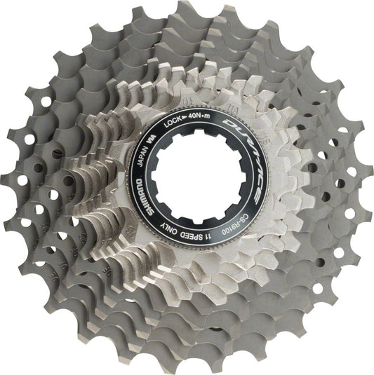 Shimano Dura Ace CS-R9100 Cassette - 11 Speed 11-25t Silver/Gray-Goodwynn's