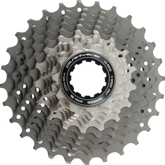 Shimano Dura Ace CS-R9100 Cassette - 11 Speed 11-28t Silver/Gray-Goodwynn's