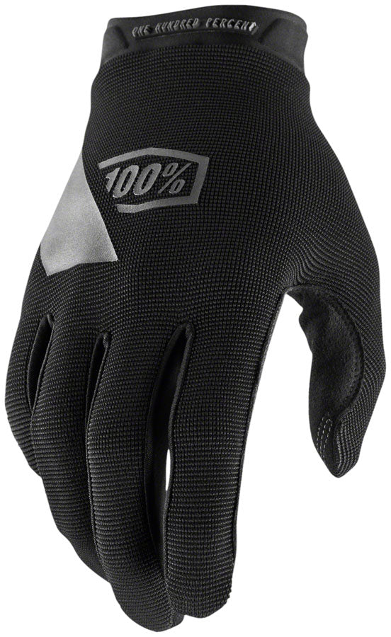 100% Ridecamp Gloves - Black Full Finger Womens Medium-Goodwynn&#39;sGoodwynn&#39;s