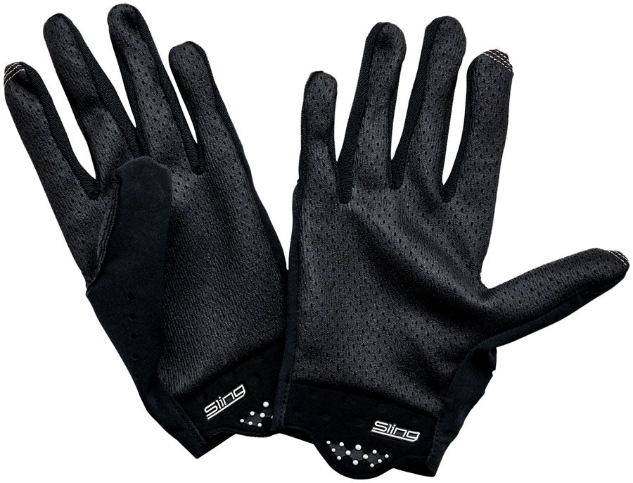 100% Sling Gloves - Black Full Finger Small