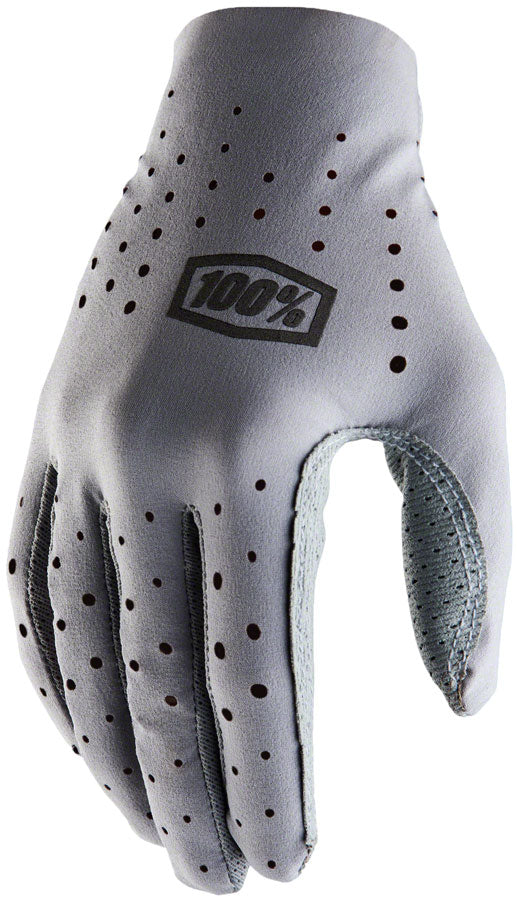 100% Sling Gloves - Gray Full Finger Medium-Goodwynn's