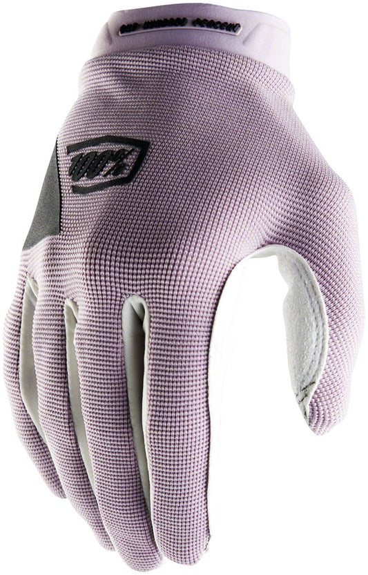 100% Ridecamp Gloves - Lavender Full Finger Womens Small-Goodwynn's