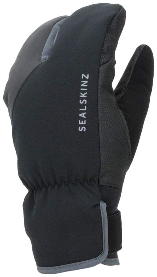 SealSkinz Barwick Xtreme Split Finger Gloves - BLK/Gray Full Finger X-Large-Goodwynn's