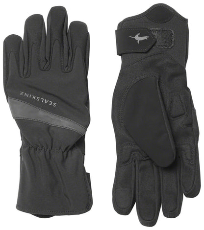 SealSkinz Bodham Waterproof Gloves - Black Full Finger X-Large