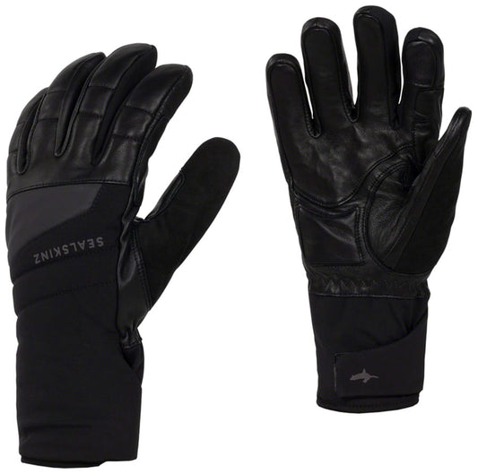 SealSkinz Rocklands Waterproof Extreme Gloves - Black Full Finger X-Large-Goodwynn's