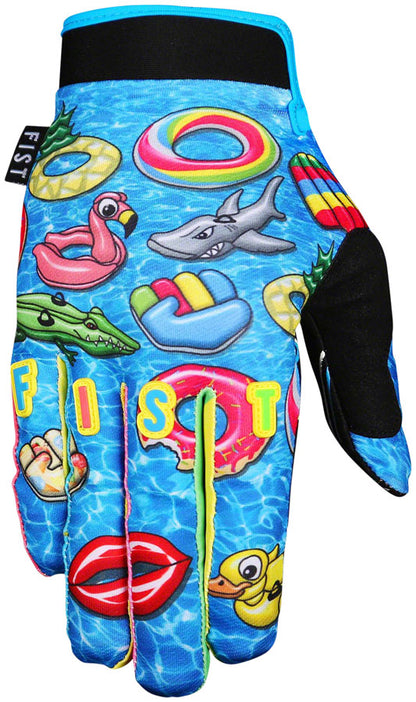 Fist Handwear Blow Up Glove - Multi-Color Full Finger X-Small