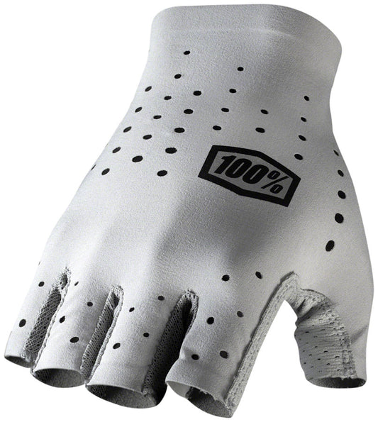 100% Sling Gloves - Gray Short Finger Womens Medium-Goodwynn's