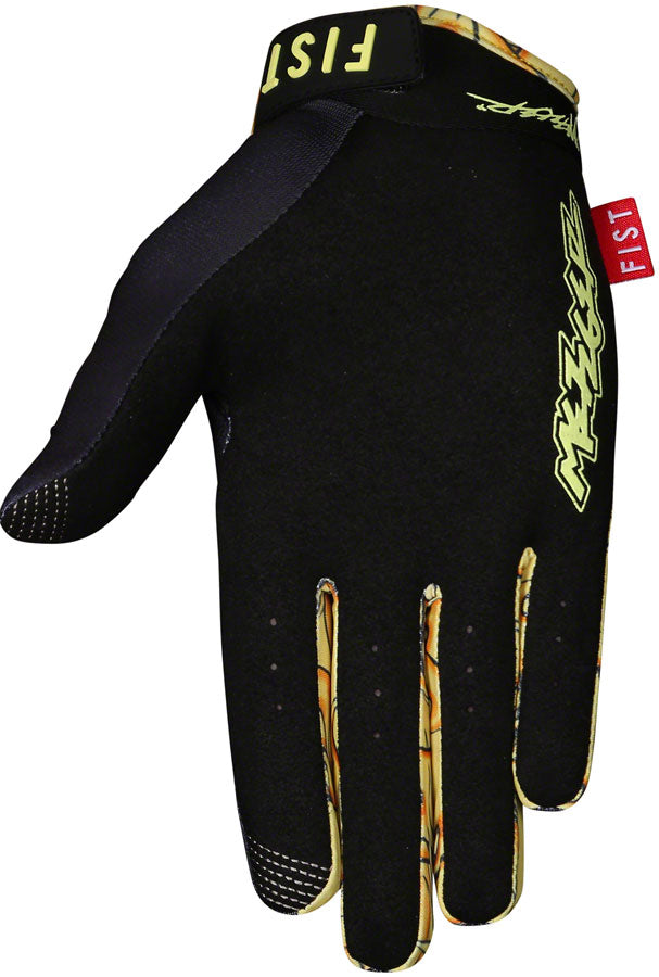 Fist Handwear Mike Metzger Flaming Plug Glove - Multi-Color Full Finger X-Small