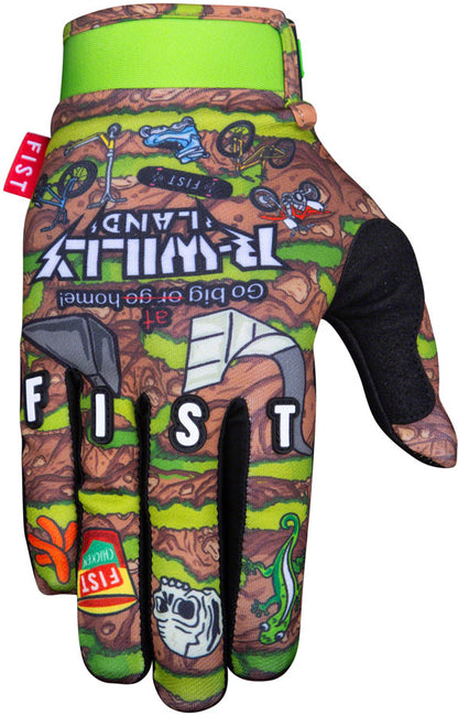 Fist Handwear R-Willy Gloves - Multi-Color Full Finger Land Williams Small