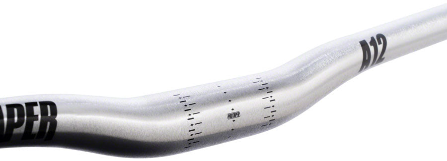 ProTaper A12 Handlebar - 810mm 12mm Rise 31.8mm Aluminum Polished Silver-Goodwynn&#39;sGoodwynn&#39;s