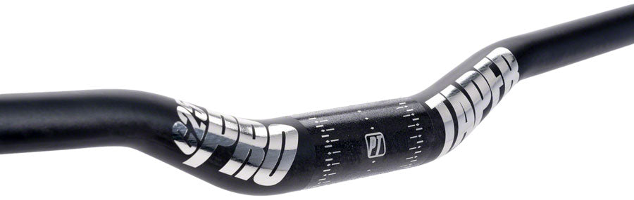 ProTaper C25 Handlebar - 810mm 25mm Rise 31.8mm Carbon Polish Black/Chrome-Goodwynn&#39;sGoodwynn&#39;s