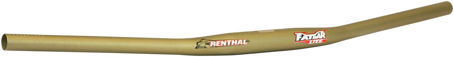 Renthal FatBar Lite Zero Handlebar - Aluminum 0mm 780mm 31.8mm Gold-Goodwynn&#39;sGoodwynn&#39;s