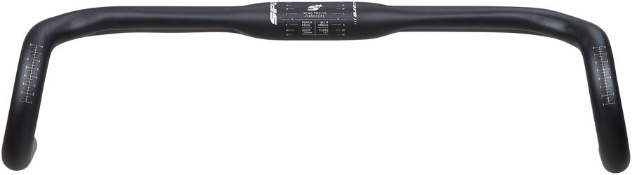 Spank Wing 12 Vibrocore Drop Handlebar Diameter: 31.8mm 420mm Drop: 110mm Reach: 72mm Black-Goodwynn&#39;sGoodwynn&#39;s