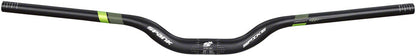 Spank Spike 800 Vibrocore Riser Handlebar: 31.8 800mm 50mm Rise Black/Green