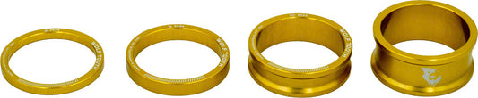 Wolf Tooth Headset Spacer Kit 3 5 10 15mm Gold-Goodwynn's