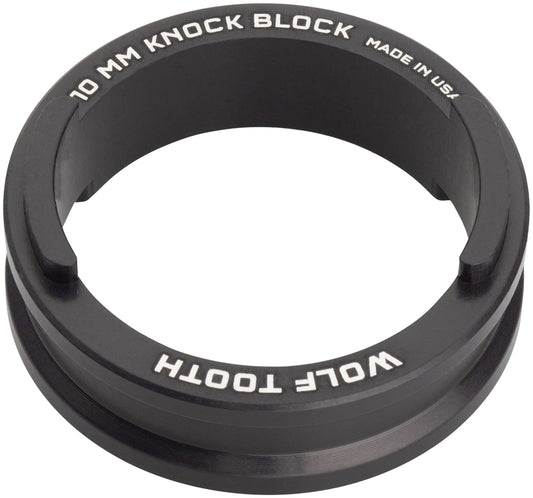 Wolf Tooth Headset Spacer Knock Block - 10mm Black-Goodwynn's