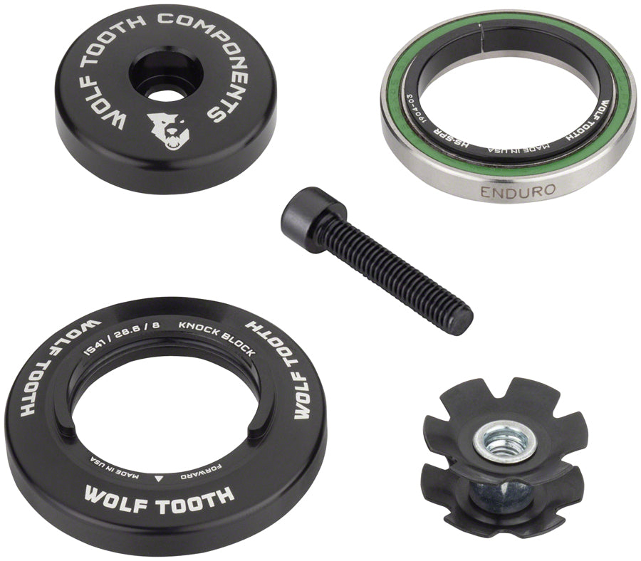 Wolf Tooth Headset Upper Knock Block - 28.6 8mm Black