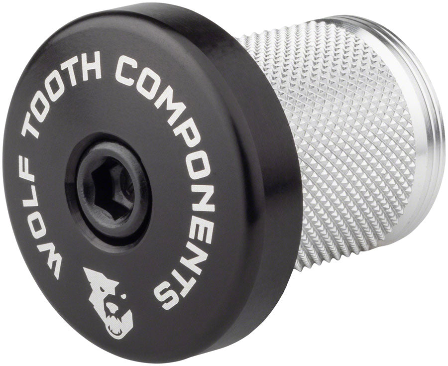 Wolf Tooth Compression Plug with Integrated Spacer Stem Cap Black-Goodwynn&#39;sGoodwynn&#39;s