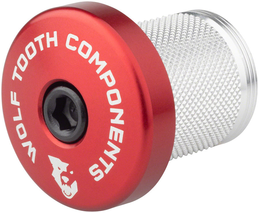 Wolf Tooth Compression Plug with Integrated Spacer Stem Cap Red-Goodwynn&#39;sGoodwynn&#39;s