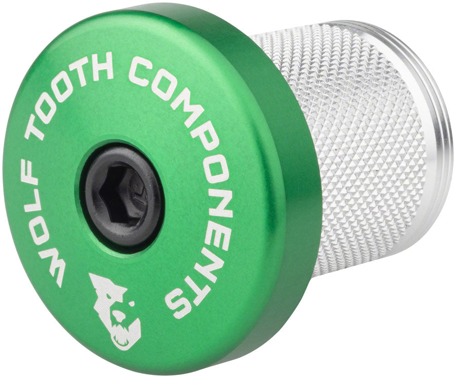 Wolf Tooth Compression Plug with Integrated Spacer Stem Cap Green-Goodwynn&#39;sGoodwynn&#39;s