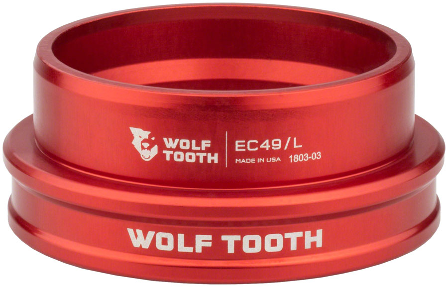 Wolf Tooth Premium Headset - EC49/40 Lower Red-Goodwynn&#39;sGoodwynn&#39;s