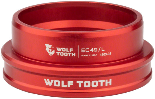 Wolf Tooth Premium Headset - EC49/40 Lower Red-Goodwynn's