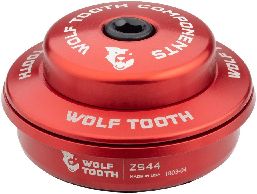 Wolf Tooth Premium Headset - ZS44/28.6 Upper 6mm Stack Red-Goodwynn&#39;sGoodwynn&#39;s