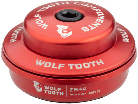 Wolf Tooth Premium Headset - ZS44/28.6 Upper 6mm Stack Red-Goodwynn's