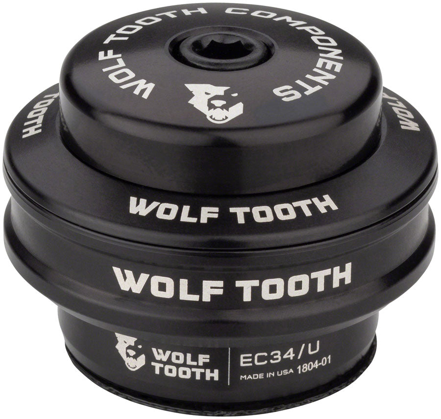 Wolf Tooth Performance Headset - EC34/28.6 Upper 16mm Stack Black-Goodwynn&#39;sGoodwynn&#39;s