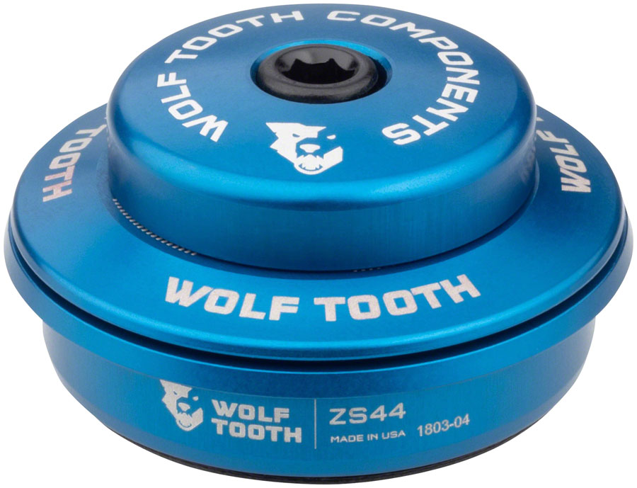 Wolf Tooth Performance Headset - ZS44/28.6 Upper 6mm Stack Blue-Goodwynn&#39;sGoodwynn&#39;s