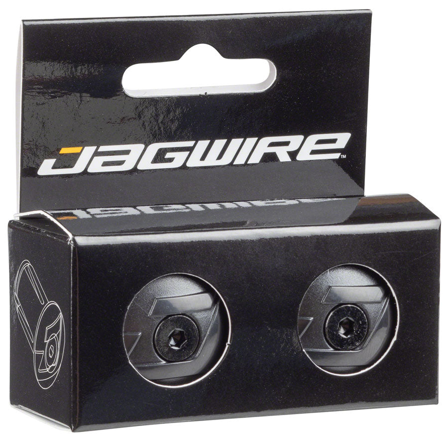 Jagwire Locking Bar End Plugs Black-Goodwynn&#39;sGoodwynn&#39;s