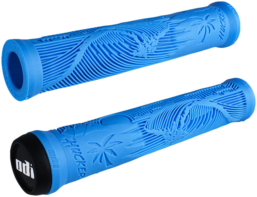 ODI Hucker Grips - Blue Flangeless-Goodwynn&#39;sGoodwynn&#39;s