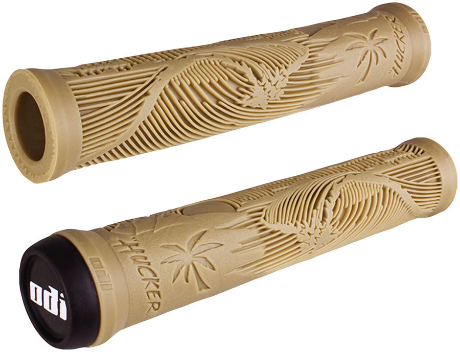 ODI Hucker Grips - Sand Flangeless