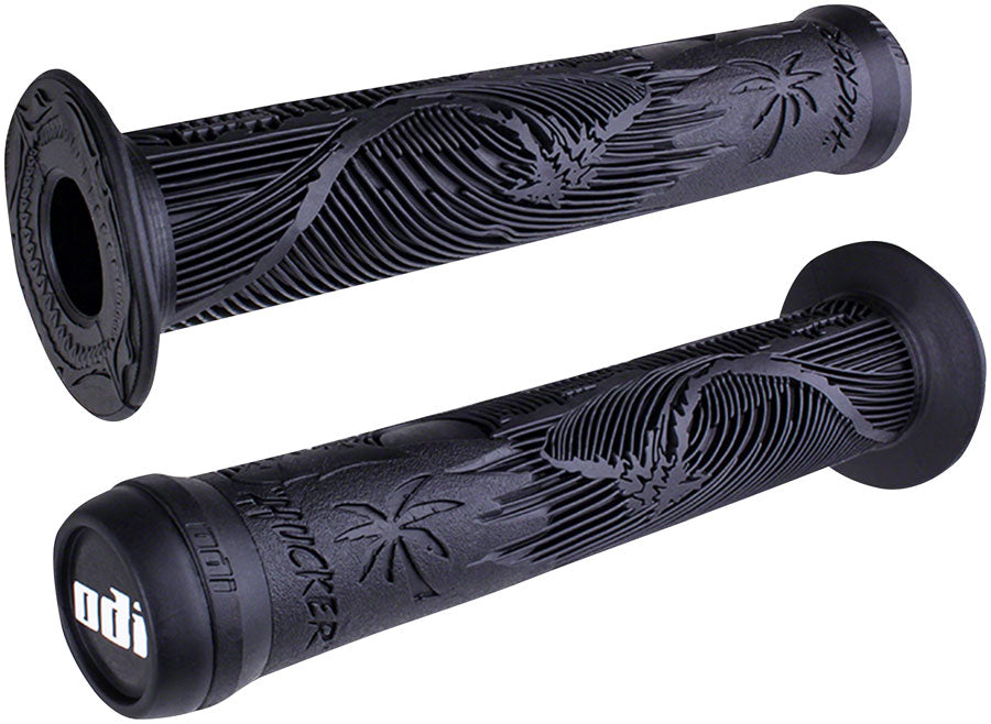 ODI Hucker Grips - Black Flange-Goodwynn&#39;sGoodwynn&#39;s