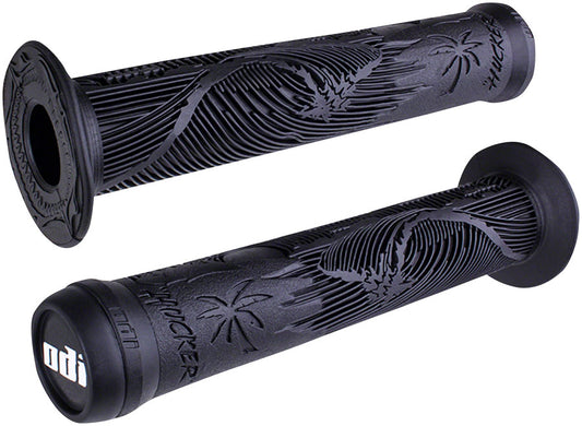 ODI Hucker Grips - Black Flange-Goodwynn's