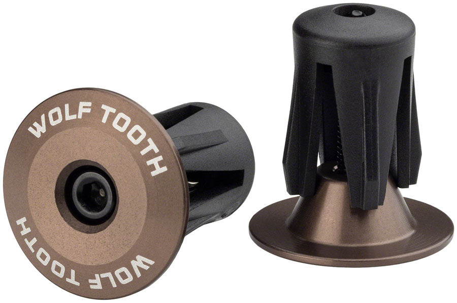 Wolf Tooth Alloy Bar End Plugs - Espresso-Goodwynn&#39;sGoodwynn&#39;s