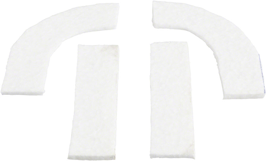 Jagwire Pro Anti-Vibration Handlebar Pad Set - eTPU Foam For Drop Bars White