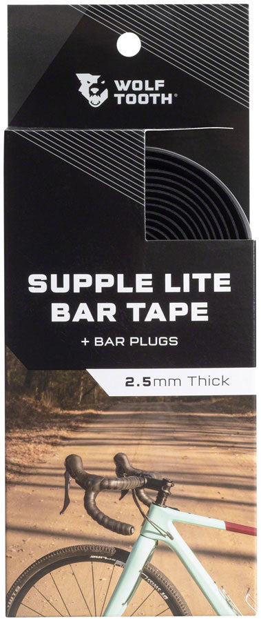 Wolf Tooth Supple Lite Bar Tape - Black-Goodwynn&#39;sGoodwynn&#39;s