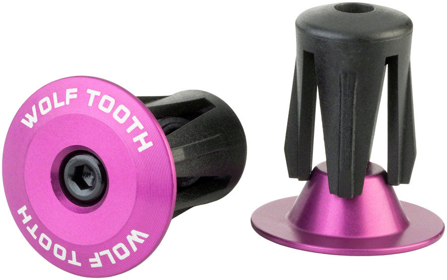 Wolf Tooth Alloy Bar End Plugs - Purple-Goodwynn&#39;sGoodwynn&#39;s