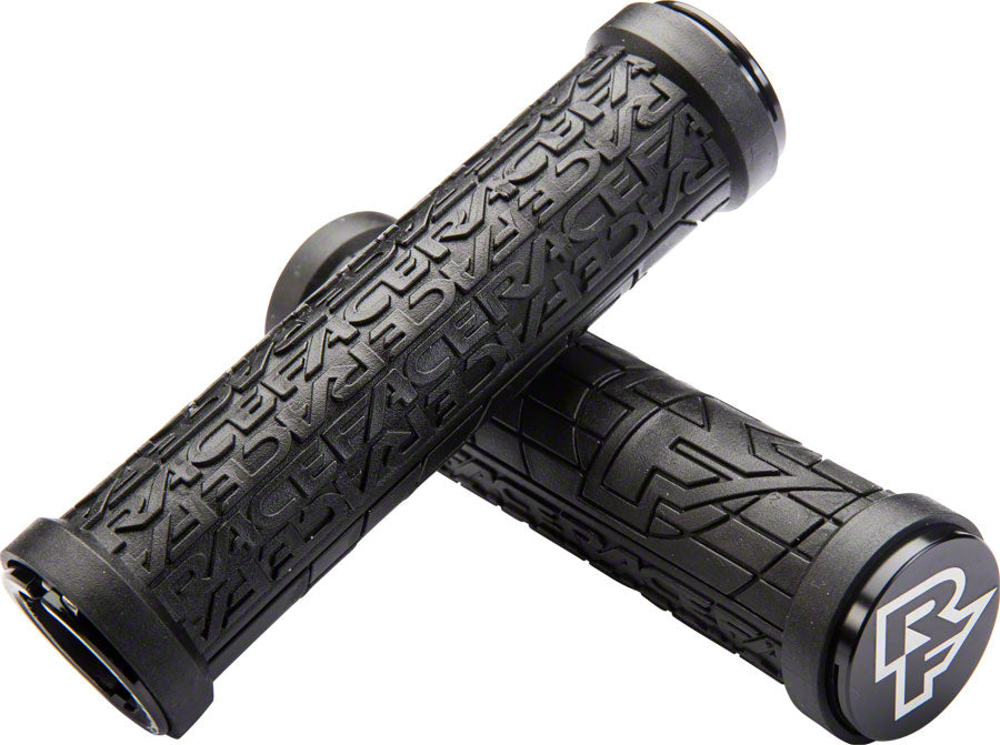 RaceFace Grippler Grips - Black Lock-On 30mm