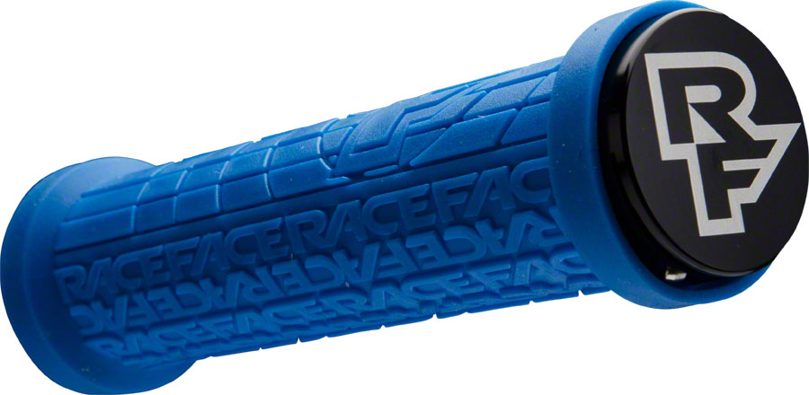 RaceFace Grippler Grips - Blue Lock-On 30mm-Goodwynn&#39;sGoodwynn&#39;s