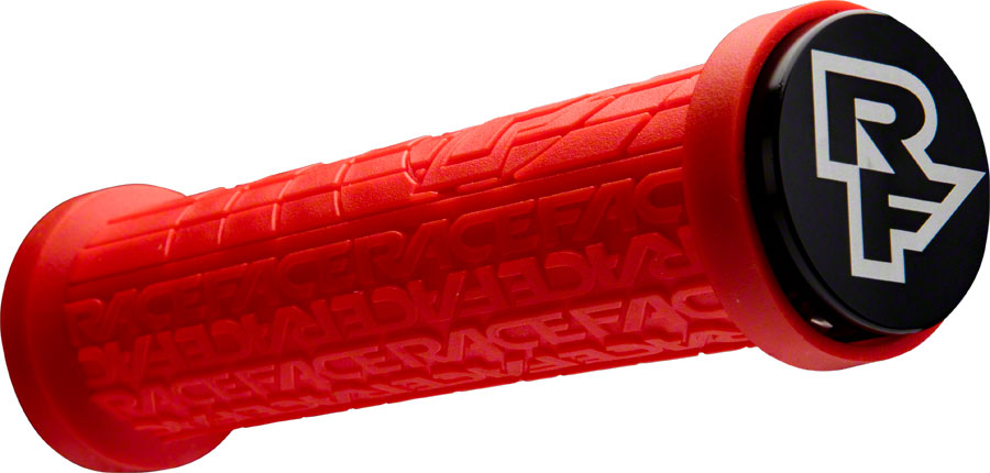 RaceFace Grippler Grips - Red Lock-On 30mm-Goodwynn&#39;sGoodwynn&#39;s