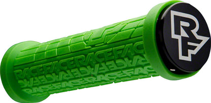 RaceFace Grippler Grips - Green Lock-On 30mm