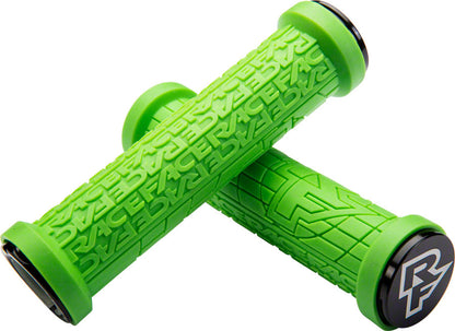 RaceFace Grippler Grips - Green Lock-On 30mm