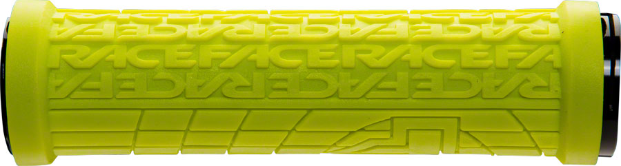 RaceFace Grippler Grips - Yellow Lock-On 30mm