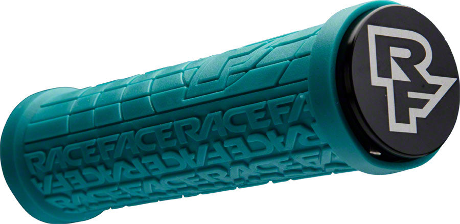 RaceFace Grippler Grips - Turquoise Lock-On 30mm-Goodwynn&#39;sGoodwynn&#39;s