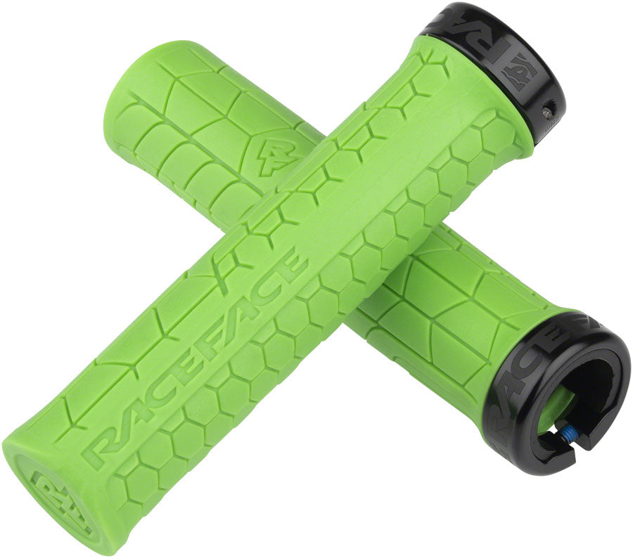 RaceFace Getta Grips - Green Lock-On 30mm-Goodwynn&#39;sGoodwynn&#39;s