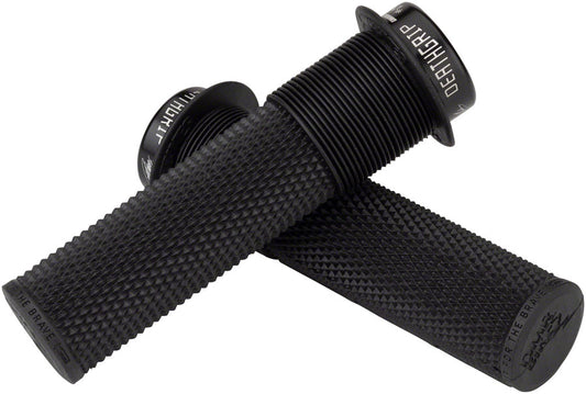 DMR DeathGrip Race Edition Grips - Thick Flanged Lock-On Black-Goodwynn's